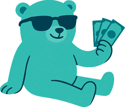 Mer for pengene illustration